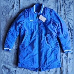 Nike Dugout Full Zip Jacket Team Royal Blue White Women Size Small